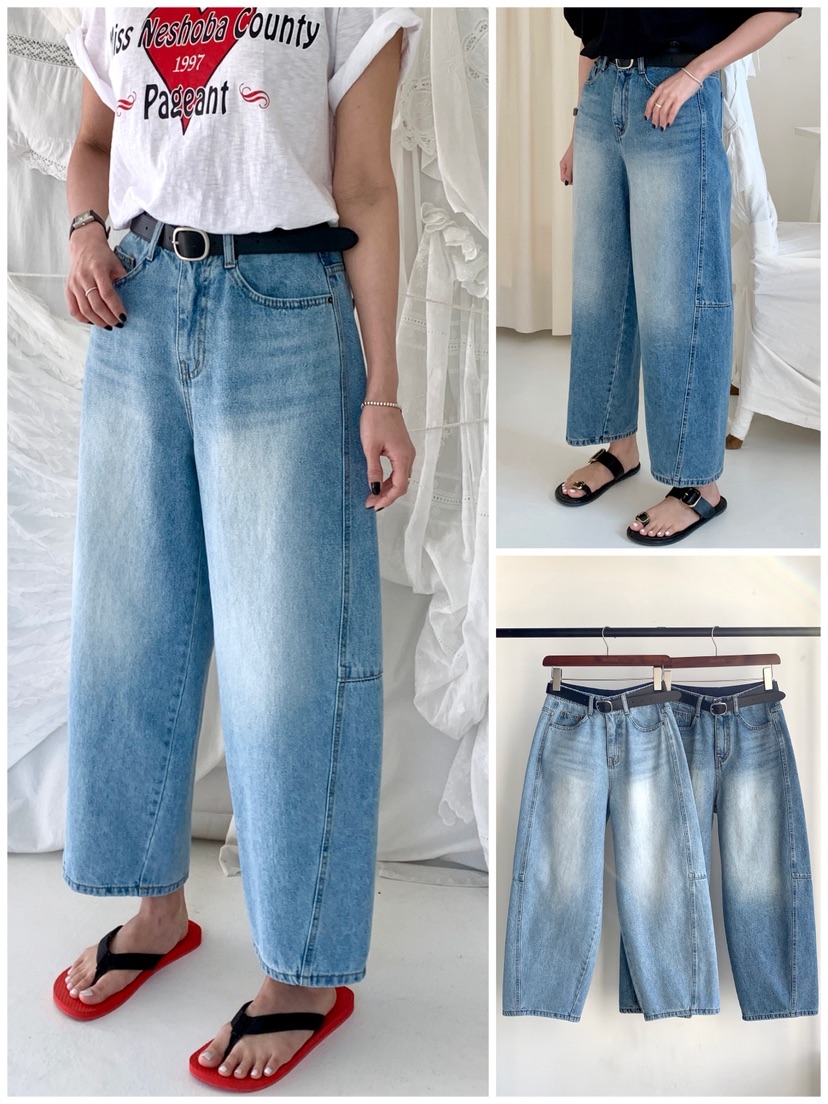 DAVICHI/D.SECOND韓國代購女士新品推薦牛仔褲含隨機腰帶DAVICHI/D.SECOND牛仔褲