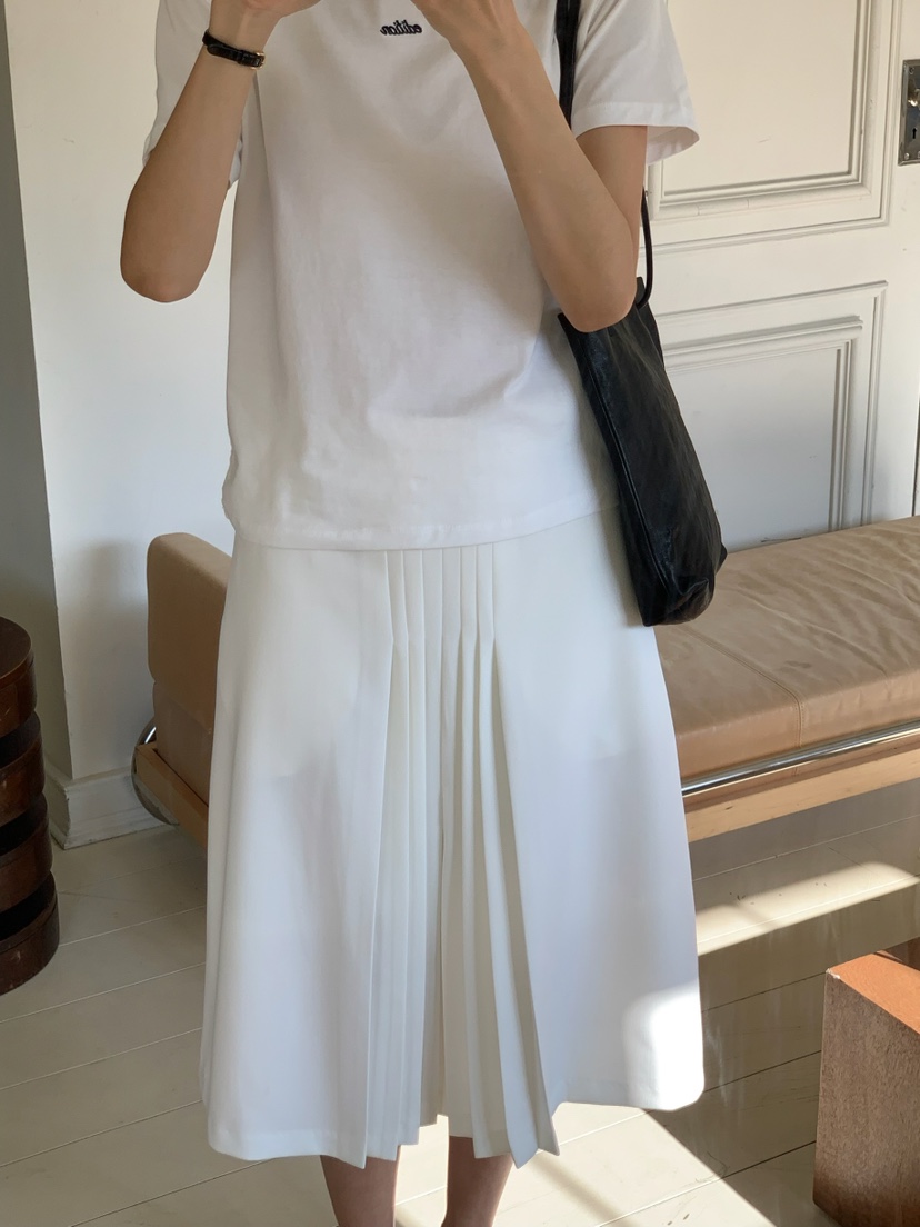 A Flan韓國直郵女裝新款真品時尚人氣休閑熱賣26春夏T恤AFN/FLAN EDITIONT恤