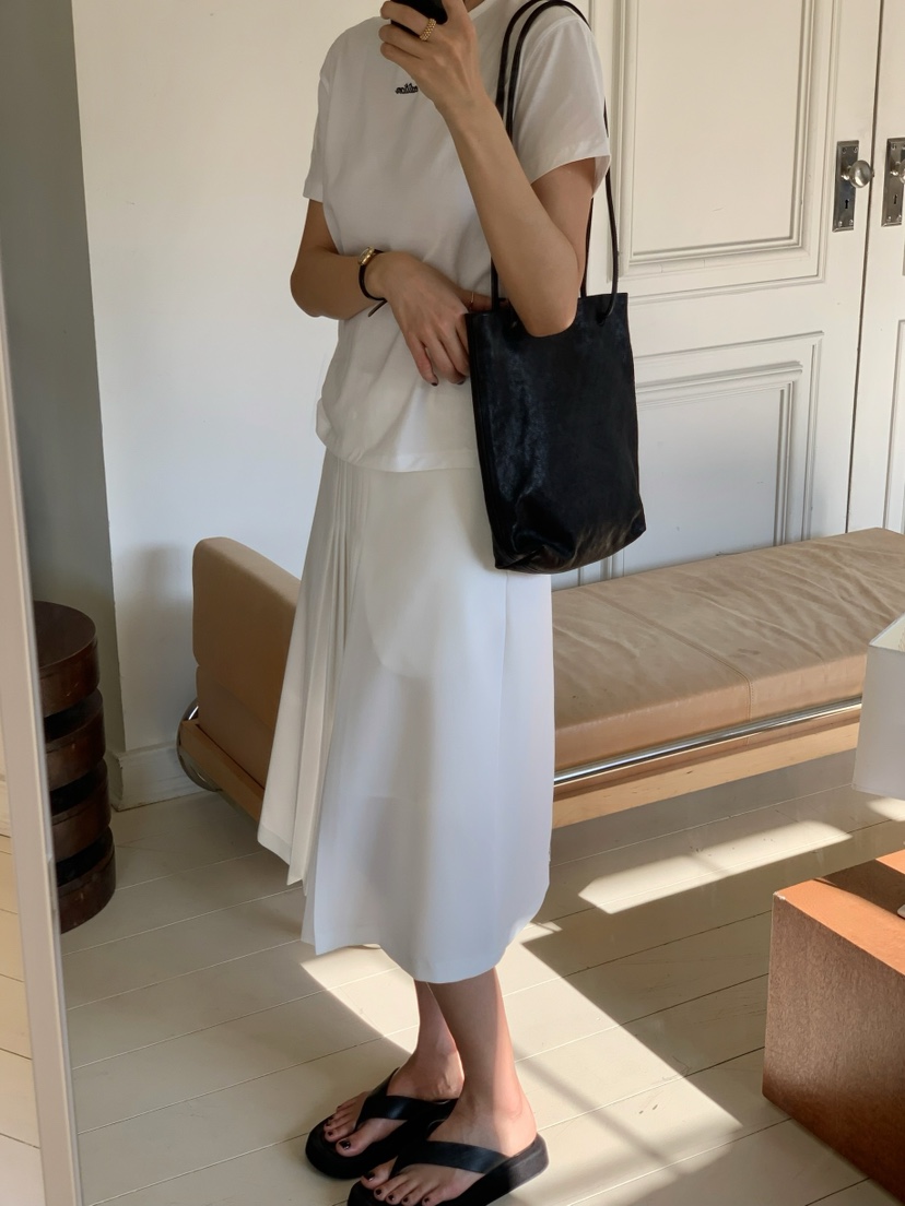 A Flan韓國直郵女裝新款真品時尚人氣休閑熱賣26春夏T恤AFN/FLAN EDITIONT恤