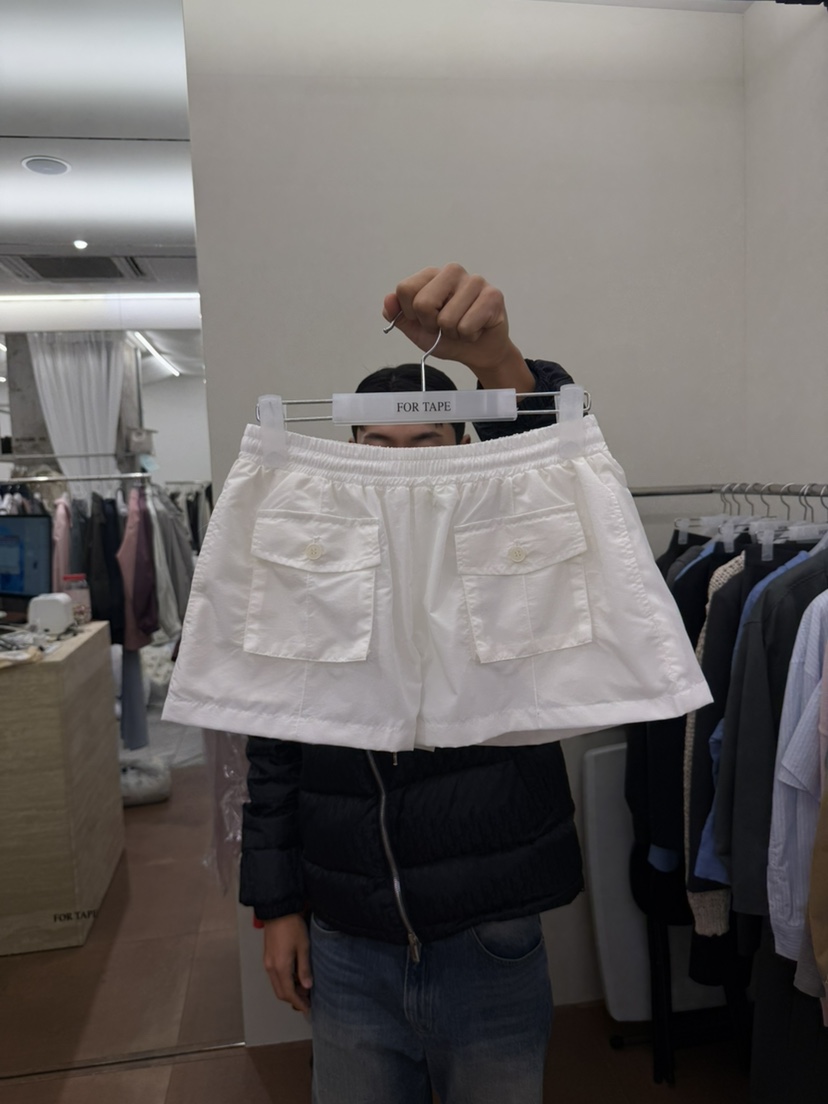 FOR TAPE韓國直郵女士新品推薦人氣休閑時尚真品短褲口袋FOR TAPE短褲圖色2