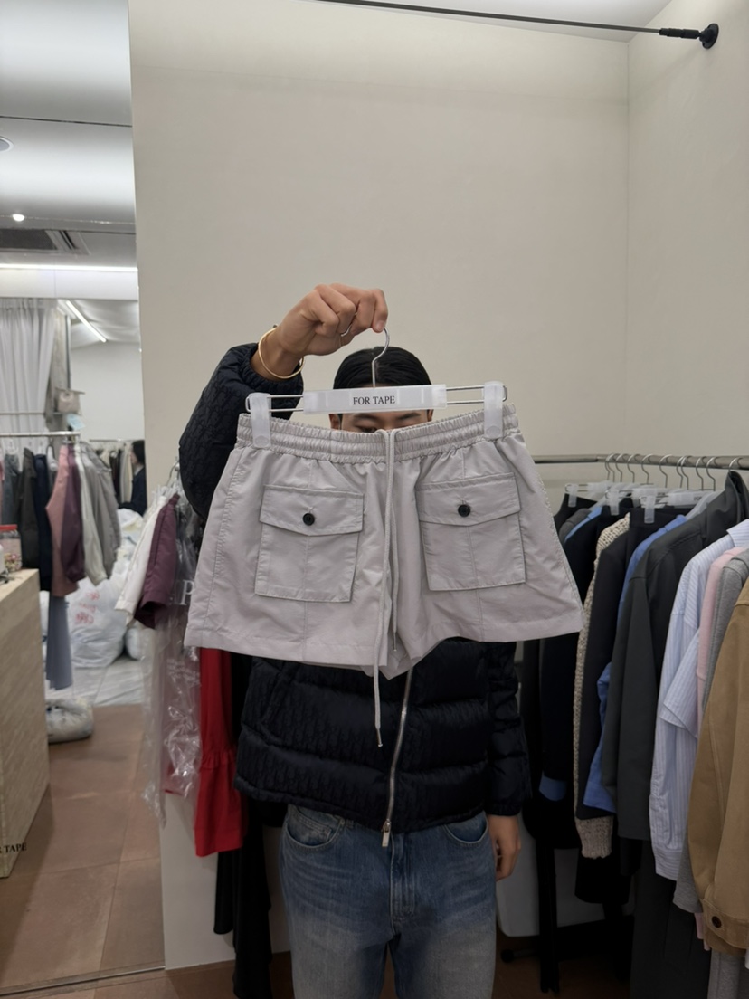 FOR TAPE韓國直郵女士新品推薦人氣休閑時尚真品短褲口袋FOR TAPE短褲圖色3