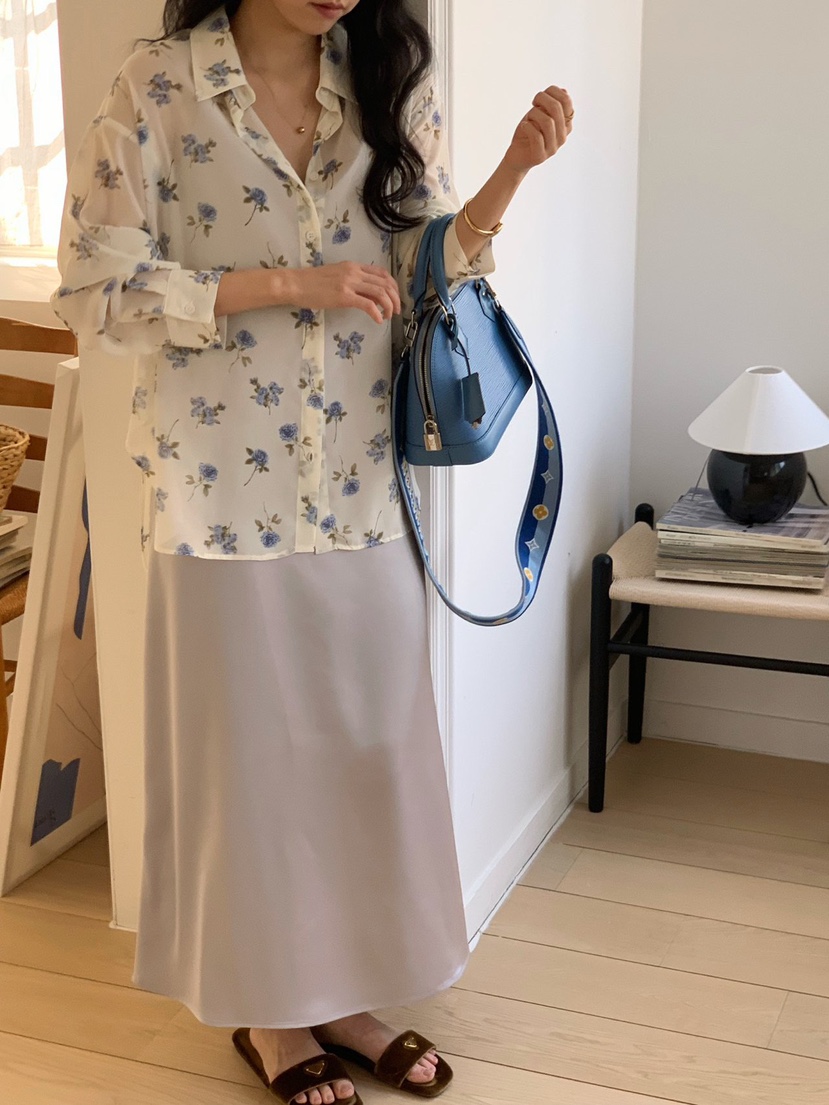 COBALT BLUE東大門實拍女裝新品推薦人氣休閑襯衫蕾絲衫COBALT BLUE襯衫/蕾絲衫