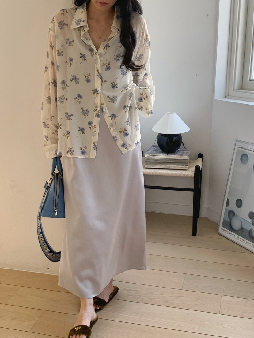 COBALT BLUE東大門實拍女裝新品推薦人氣休閑襯衫蕾絲衫COBALT BLUE襯衫/蕾絲衫