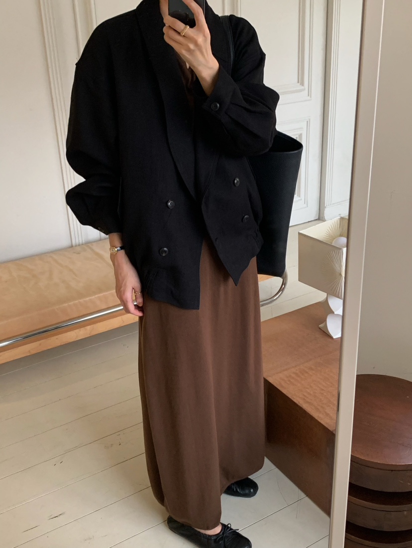 A Flan韓國直郵女裝新款真品26春夏人氣推薦休閑熱賣夾克AFN/FLAN EDITION夾克