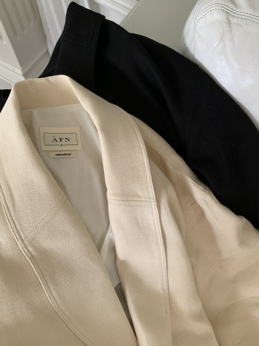 A Flan韓國直郵女裝新款真品26春夏人氣推薦休閑熱賣夾克AFN/FLAN EDITION夾克