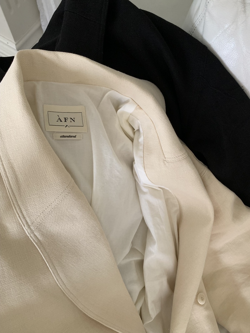 A Flan韓國直郵女裝新款真品26春夏人氣推薦休閑熱賣夾克AFN/FLAN EDITION夾克