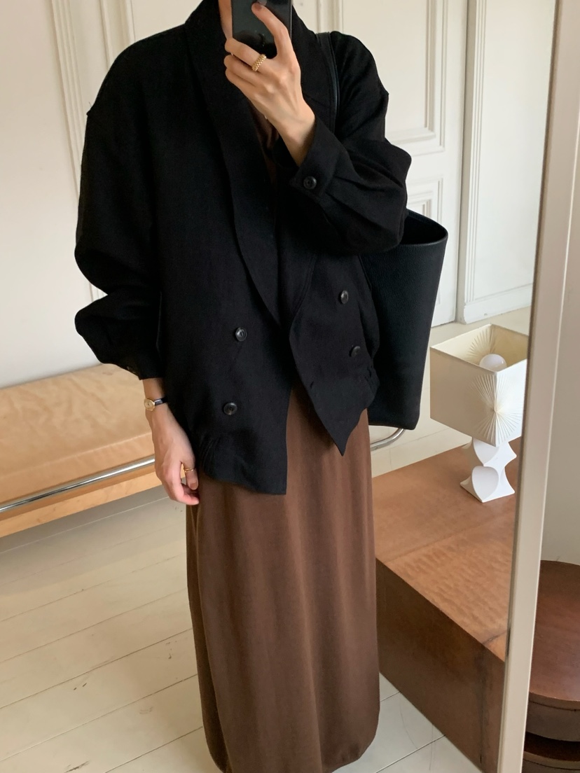 A Flan韓國直郵女裝新款真品26春夏人氣推薦休閑熱賣夾克AFN/FLAN EDITION夾克