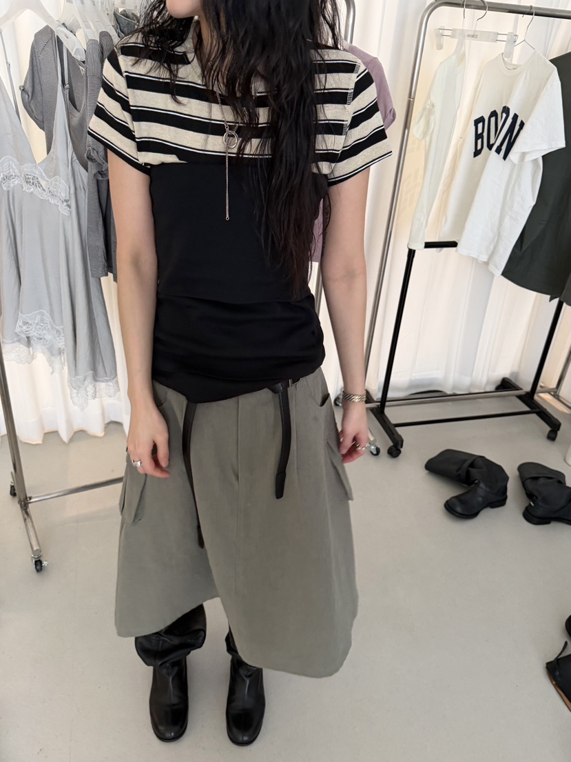 MINIMUZE韓國代購女裝新品熱賣時尚休閑人氣26春夏吊帶背心MINIMUZE吊帶/背心