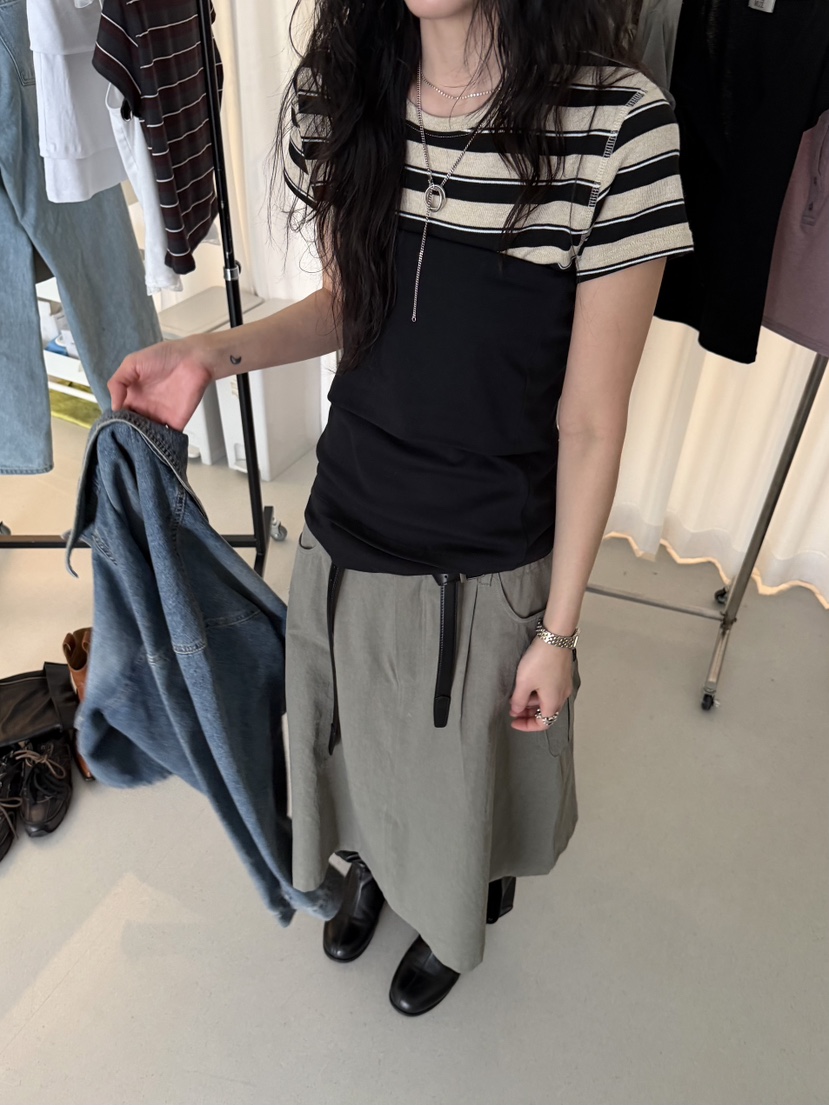 MINIMUZE韓國代購女裝新品熱賣時尚休閑人氣26春夏吊帶背心MINIMUZE吊帶/背心