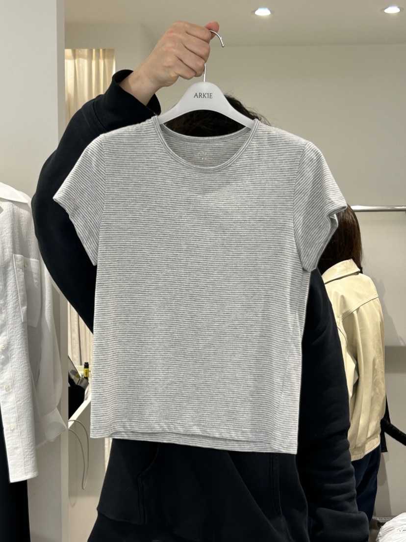 ARKIE/TAF東大門直郵女裝新款26春夏真品時尚熱賣推薦T恤ARKIE/TAFT恤圖色2