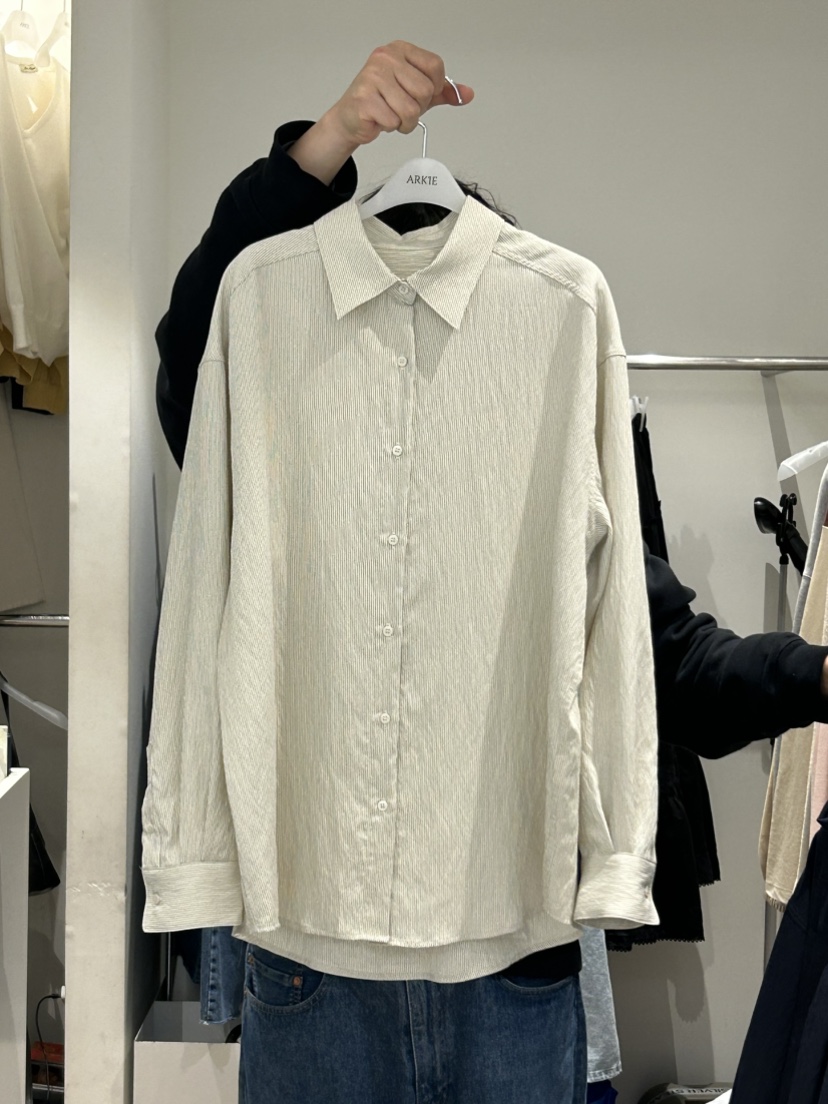 ARKIE/TAF東大門代購女裝新款26春夏職業時尚襯衫蕾絲衫ARKIE/TAF襯衫/蕾絲衫圖色1