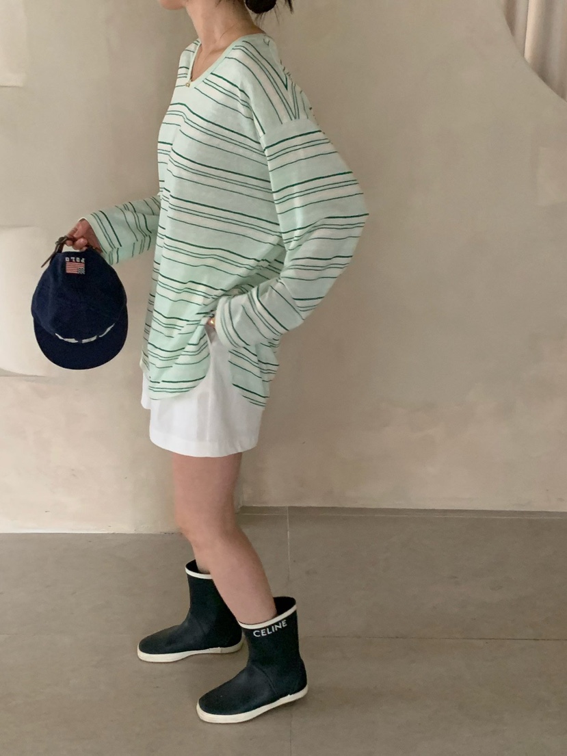 COBALT BLUE東大門實拍女士新品時尚人氣26春夏真品長袖T恤COBALT BLUE長袖T恤