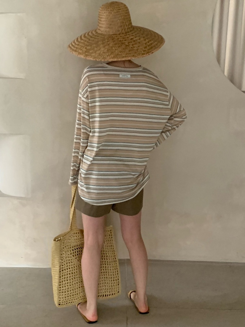 COBALT BLUE東大門實拍女士新品時尚人氣26春夏真品長袖T恤COBALT BLUE長袖T恤