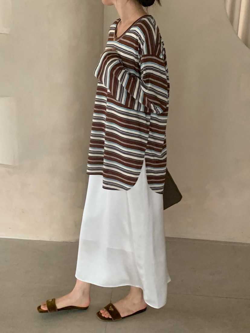 COBALT BLUE東大門實拍女士新品時尚人氣26春夏真品長袖T恤COBALT BLUE長袖T恤