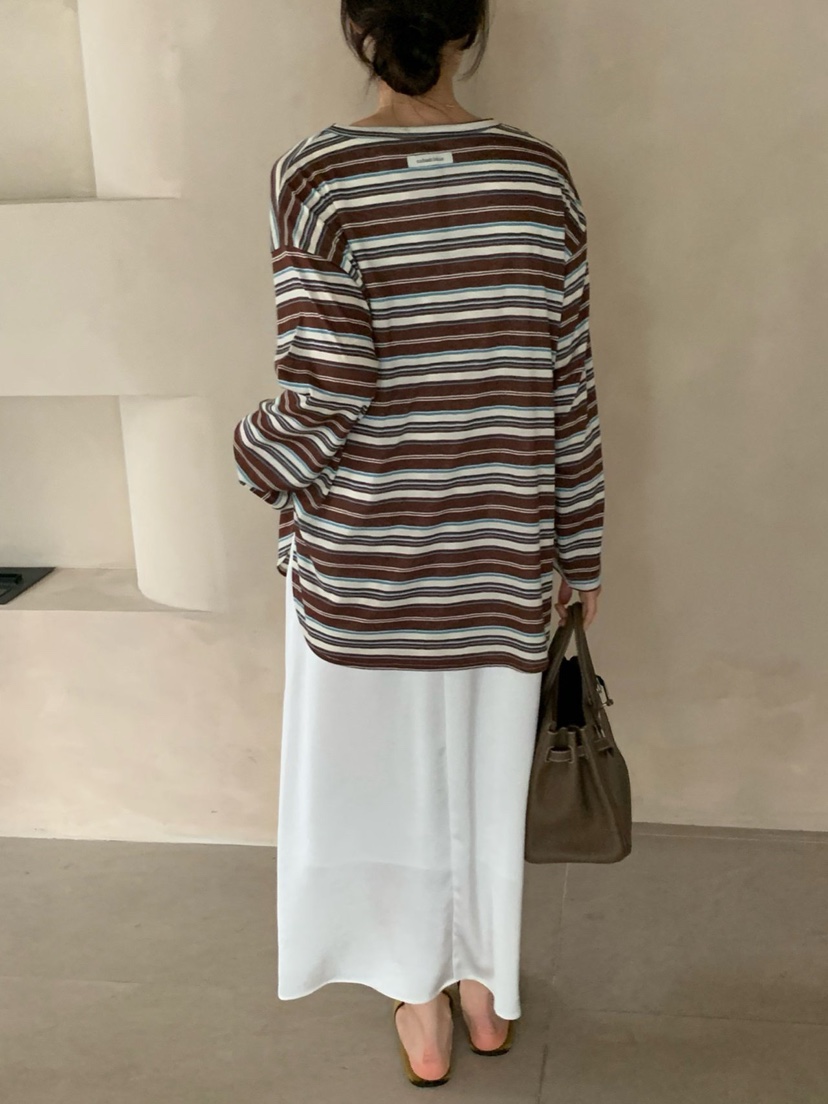 COBALT BLUE東大門實拍女士新品時尚人氣26春夏真品長袖T恤COBALT BLUE長袖T恤