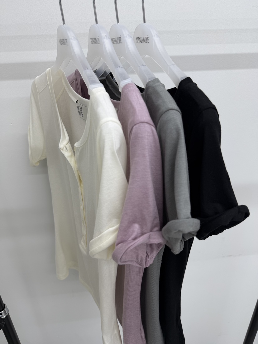 MINIMUZE東大門實拍女士新款休閑26春夏人氣時尚推薦熱賣T恤MINIMUZET恤