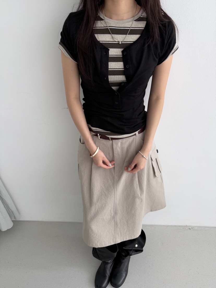 MINIMUZE東大門實拍女士新款休閑26春夏人氣時尚推薦熱賣T恤MINIMUZET恤