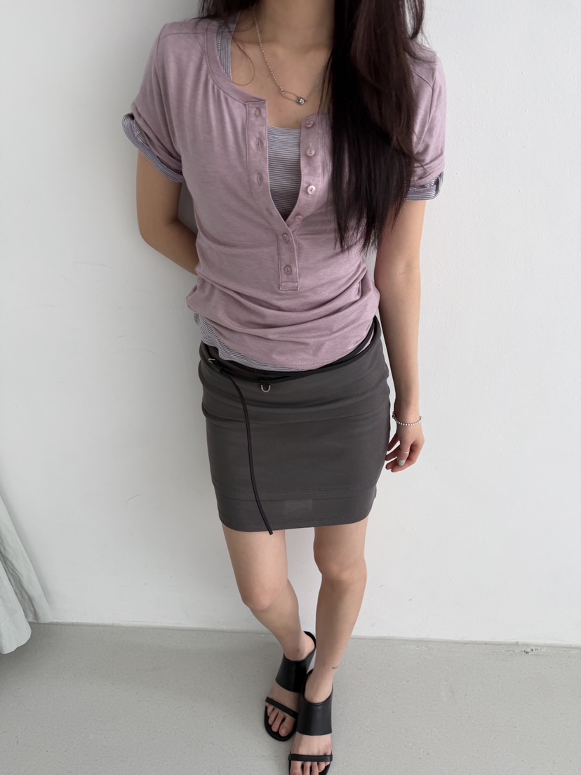 MINIMUZE東大門實拍女士新款休閑26春夏人氣時尚推薦熱賣T恤MINIMUZET恤