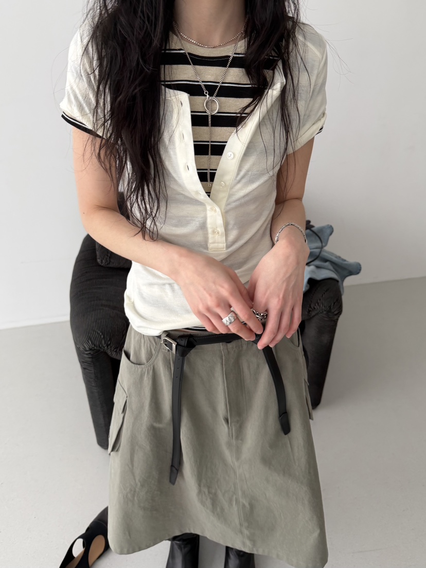 MINIMUZE東大門實拍女士新款休閑26春夏人氣時尚推薦熱賣T恤MINIMUZET恤