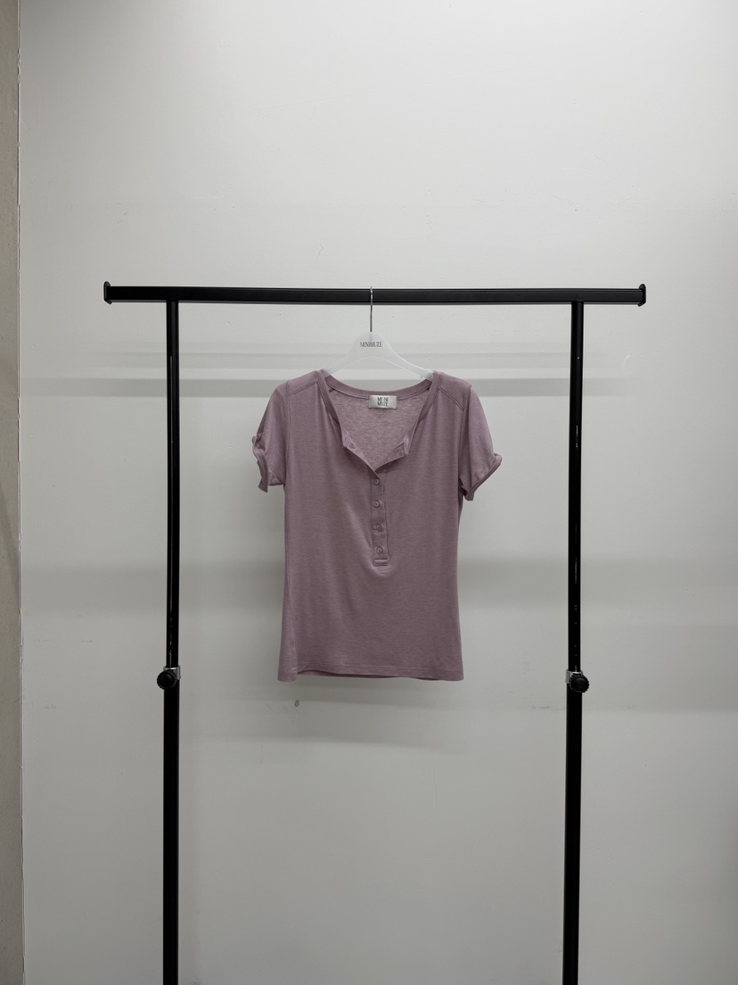 MINIMUZE東大門實拍女士新款休閑26春夏人氣時尚推薦熱賣T恤MINIMUZET恤圖色2