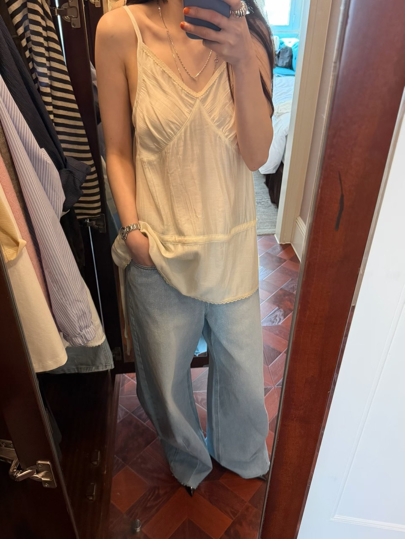 ARKIE/TAF東大門實拍女裝新款職業時尚人氣吊帶背心蕾絲ARKIE/TAF吊帶/背心