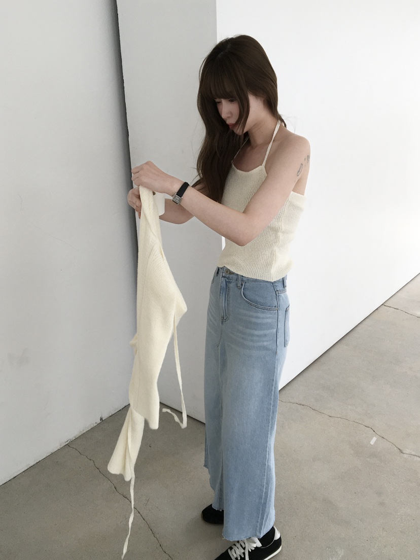 LEGACY韓國直郵女士新品真品職業人氣26春夏吊帶背心棉質LEGACY吊帶/背心