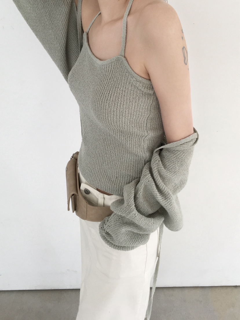 LEGACY韓國直郵女士新品真品職業人氣26春夏吊帶背心棉質LEGACY吊帶/背心