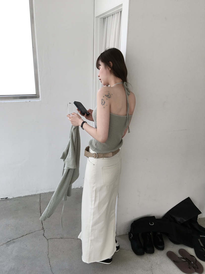 LEGACY韓國直郵女士新品真品職業人氣26春夏吊帶背心棉質LEGACY吊帶/背心