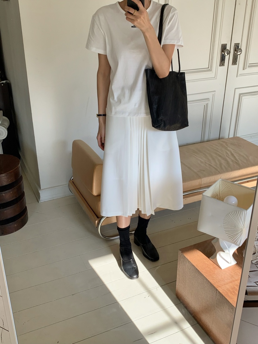 A Flan東大門實拍女裝新品人氣26春夏推薦時尚半身裙中短裙AFN/FLAN EDITION半身裙/中短裙