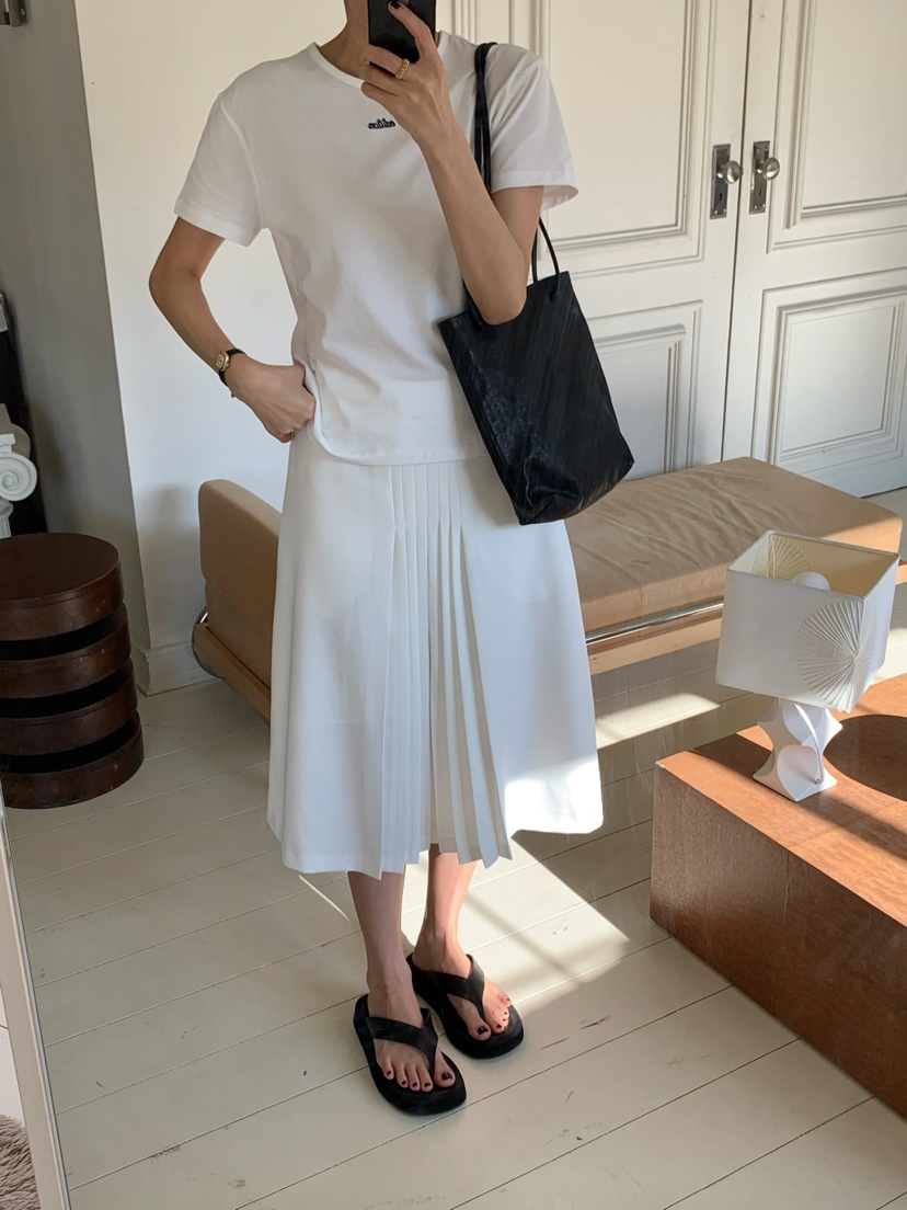 A Flan東大門實拍女裝新品人氣26春夏推薦時尚半身裙中短裙AFN/FLAN EDITION半身裙/中短裙