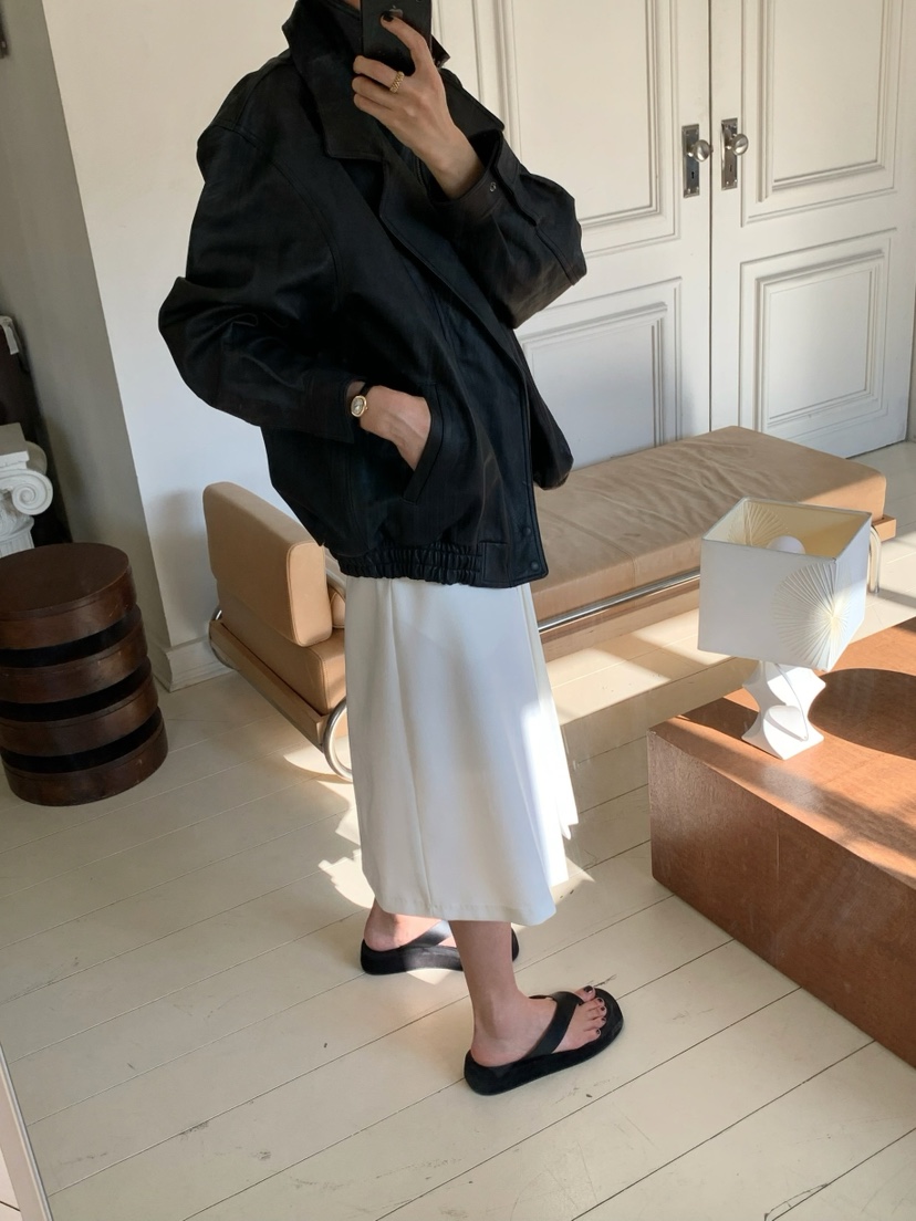 A Flan東大門實拍女裝新品人氣26春夏推薦時尚半身裙中短裙AFN/FLAN EDITION半身裙/中短裙