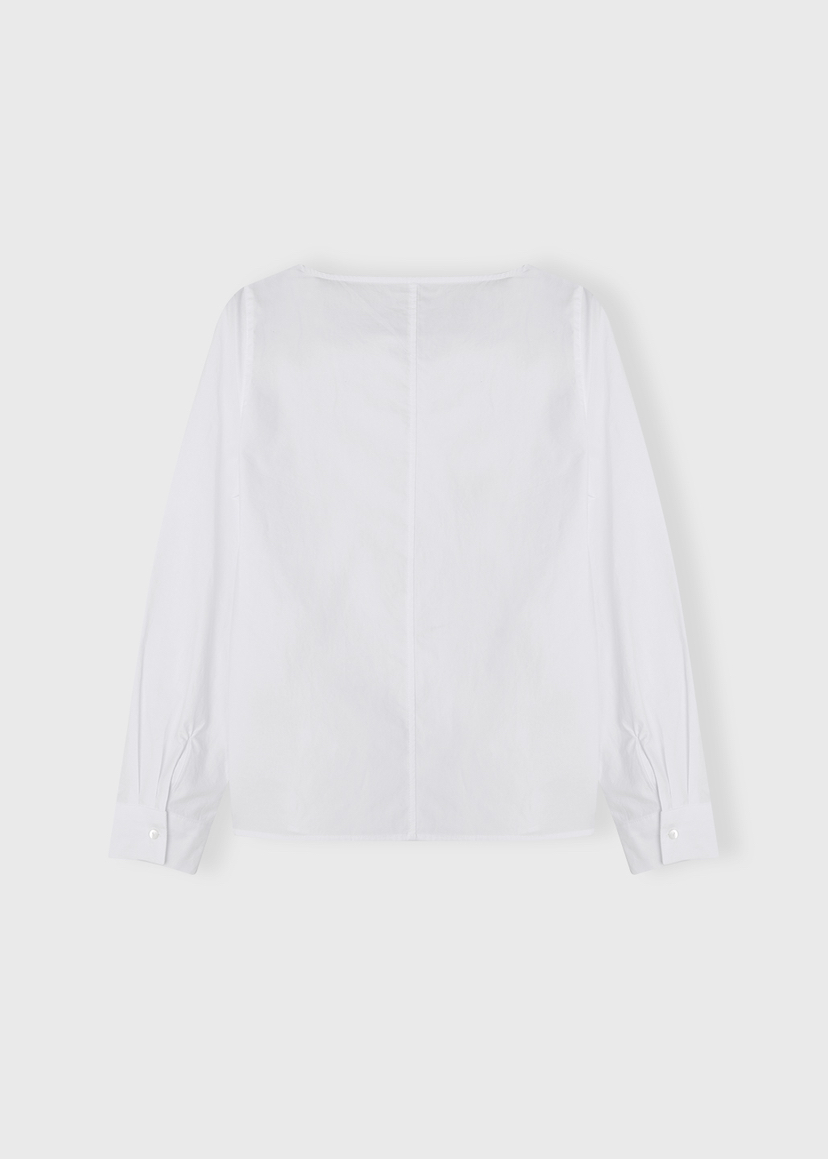 A Flan東大門實拍女裝新品時尚熱賣休閑26春夏襯衫蕾絲衫露肩AFN/FLAN EDITION襯衫/蕾絲衫