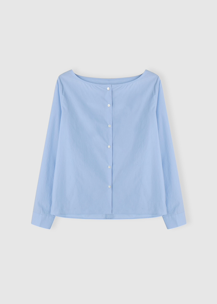 A Flan東大門實拍女裝新品時尚熱賣休閑26春夏襯衫蕾絲衫露肩AFN/FLAN EDITION襯衫/蕾絲衫圖色1