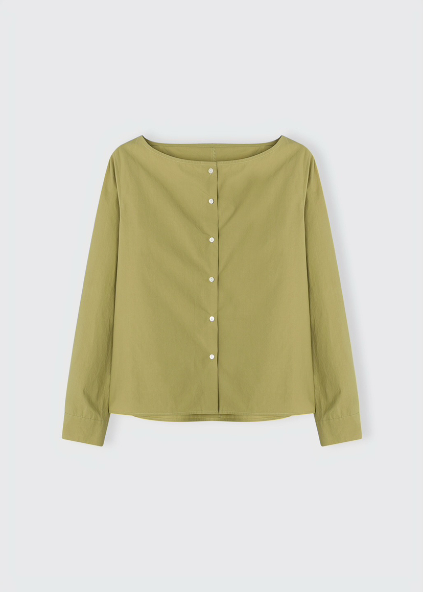 A Flan東大門實拍女裝新品時尚熱賣休閑26春夏襯衫蕾絲衫露肩AFN/FLAN EDITION襯衫/蕾絲衫圖色3