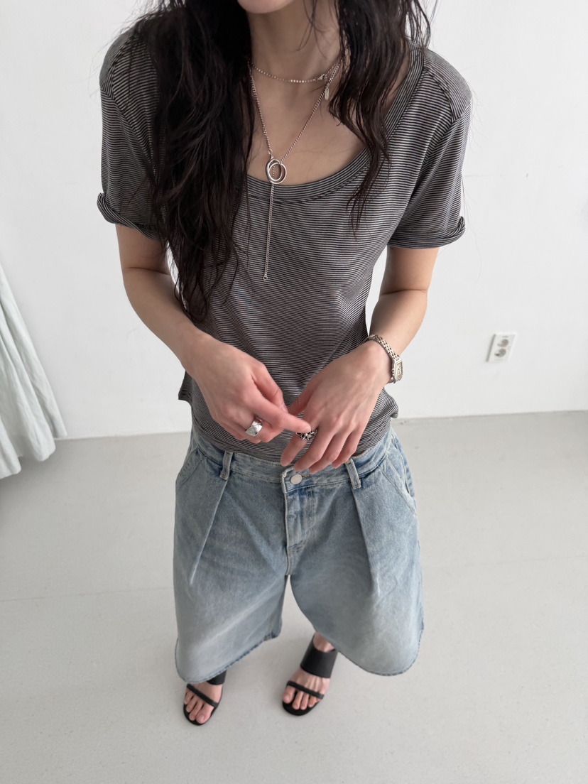 MINIMUZE東大門實拍女裝新品26春夏時尚真品職業休閑人氣T恤MINIMUZET恤