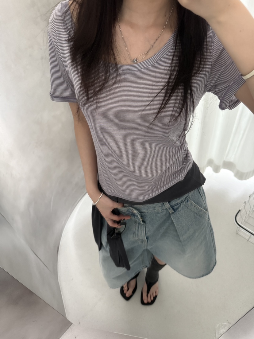 MINIMUZE東大門實拍女裝新品26春夏時尚真品職業休閑人氣T恤MINIMUZET恤