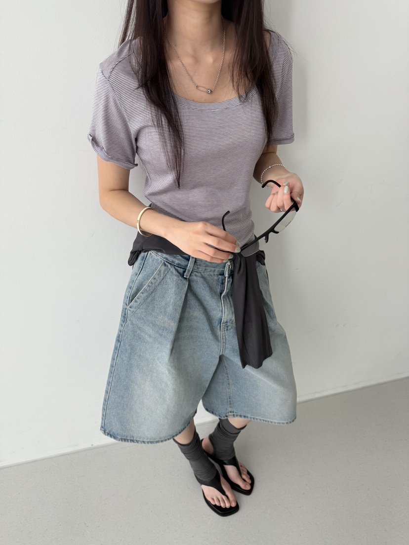 MINIMUZE東大門實拍女裝新品26春夏時尚真品職業休閑人氣T恤MINIMUZET恤