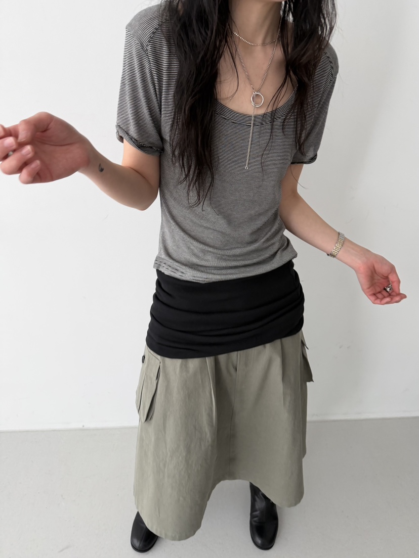 MINIMUZE東大門實拍女裝新品26春夏時尚真品職業休閑人氣T恤MINIMUZET恤