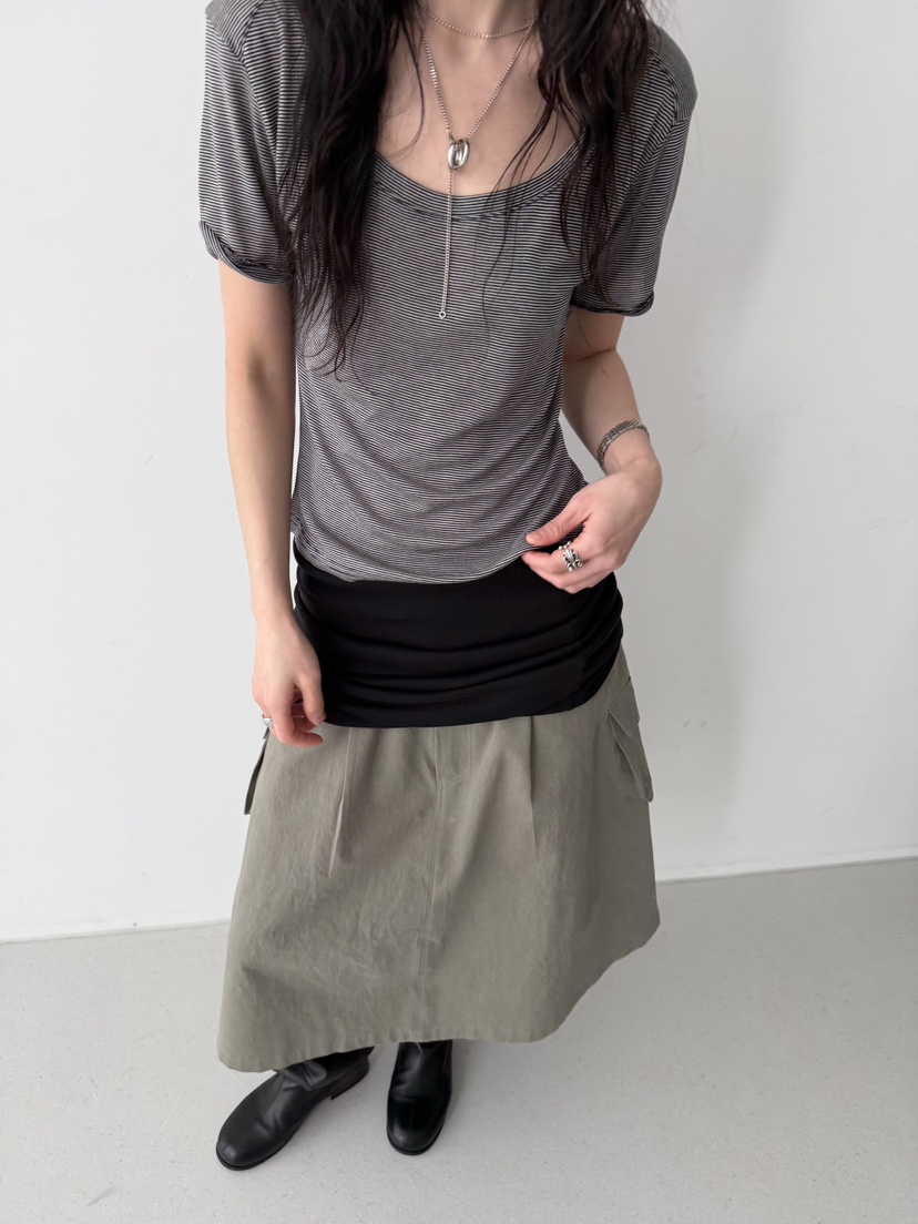 MINIMUZE東大門實拍女裝新品26春夏時尚真品職業休閑人氣T恤MINIMUZET恤