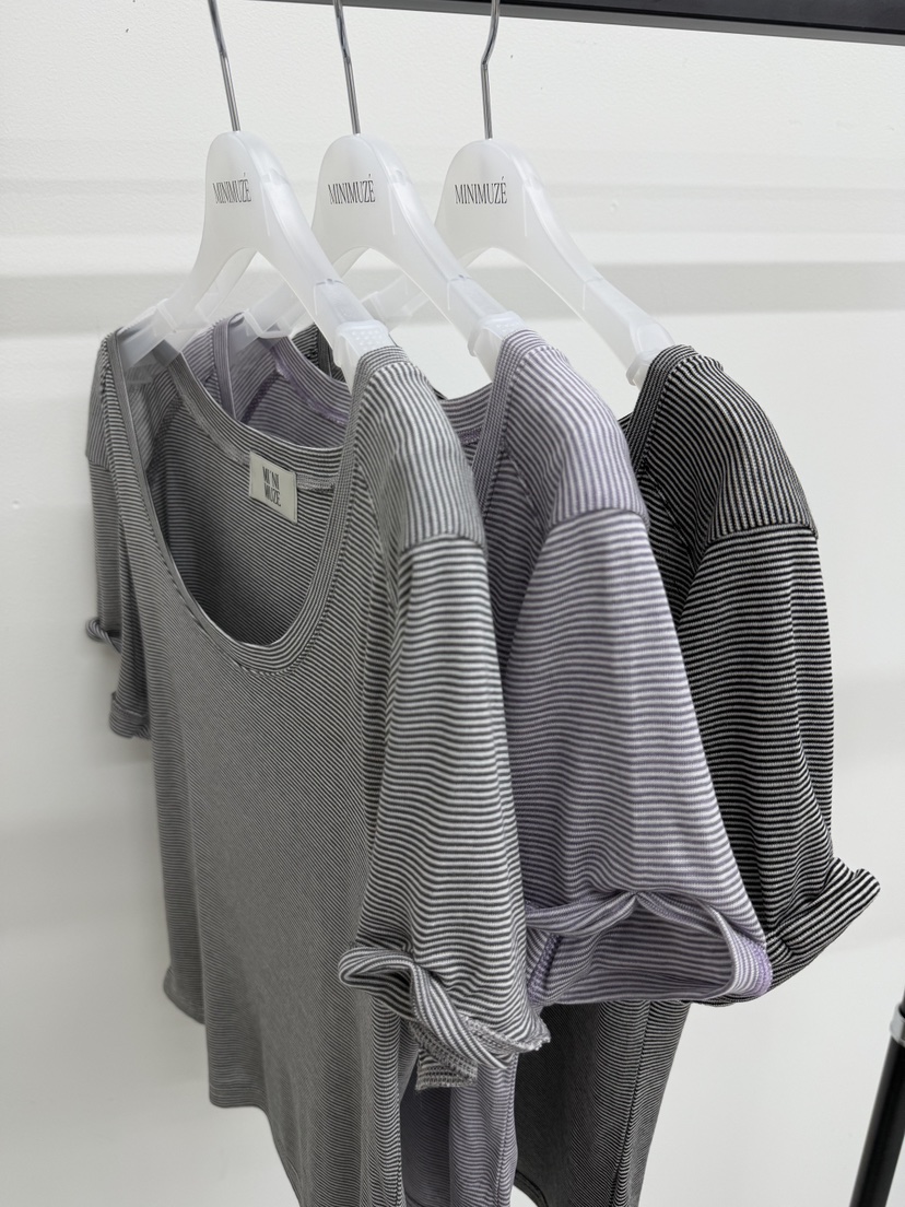 MINIMUZE東大門實拍女裝新品26春夏時尚真品職業休閑人氣T恤MINIMUZET恤