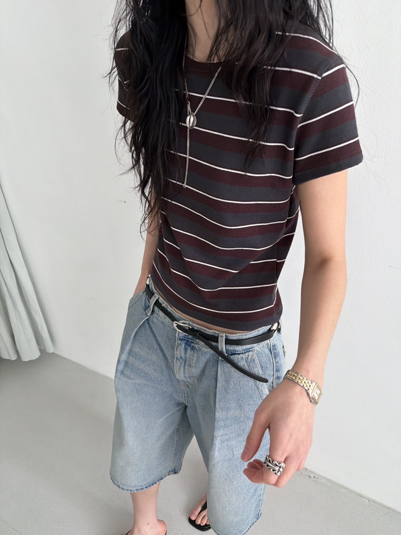 MINIMUZE東大門代購女裝新款時尚職業26春夏真品推薦休閑T恤MINIMUZET恤