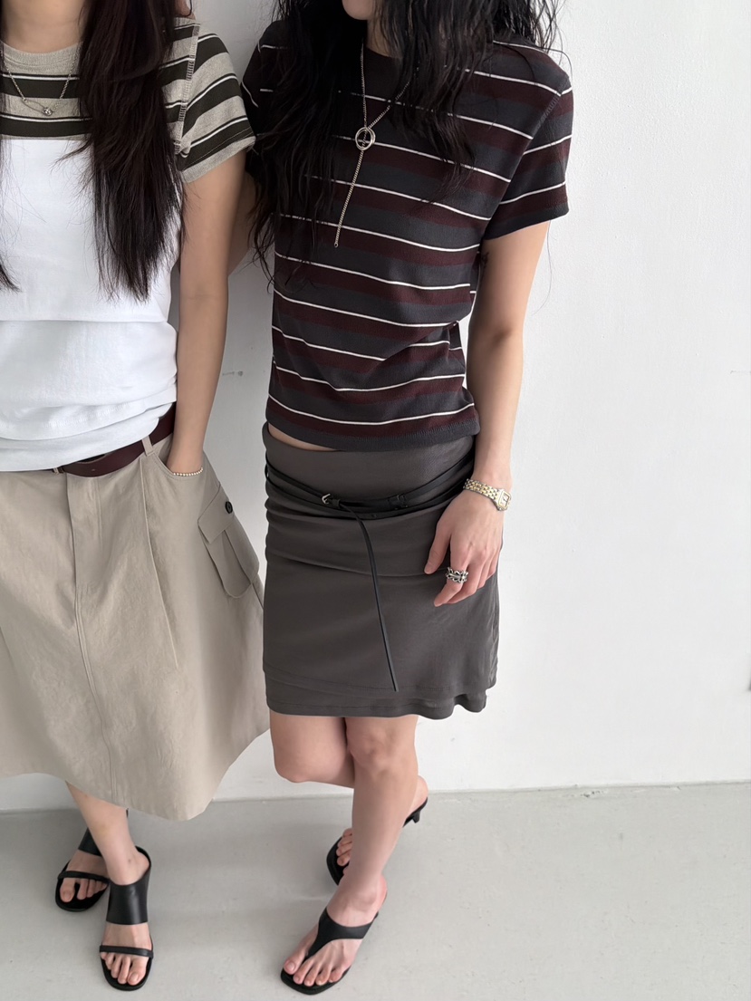 MINIMUZE東大門代購女裝新款時尚職業26春夏真品推薦休閑T恤MINIMUZET恤