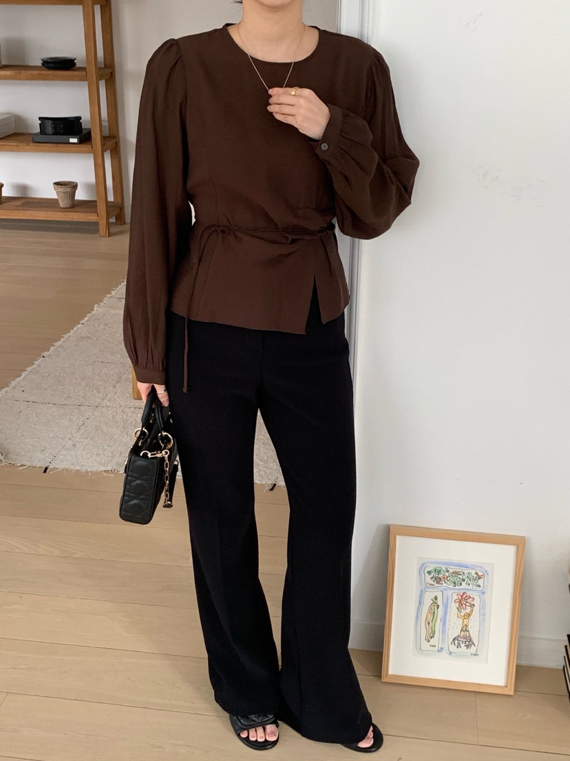 COBALT BLUE東大門代購女裝新款熱賣職業真品襯衫蕾絲衫COBALT BLUE襯衫/蕾絲衫