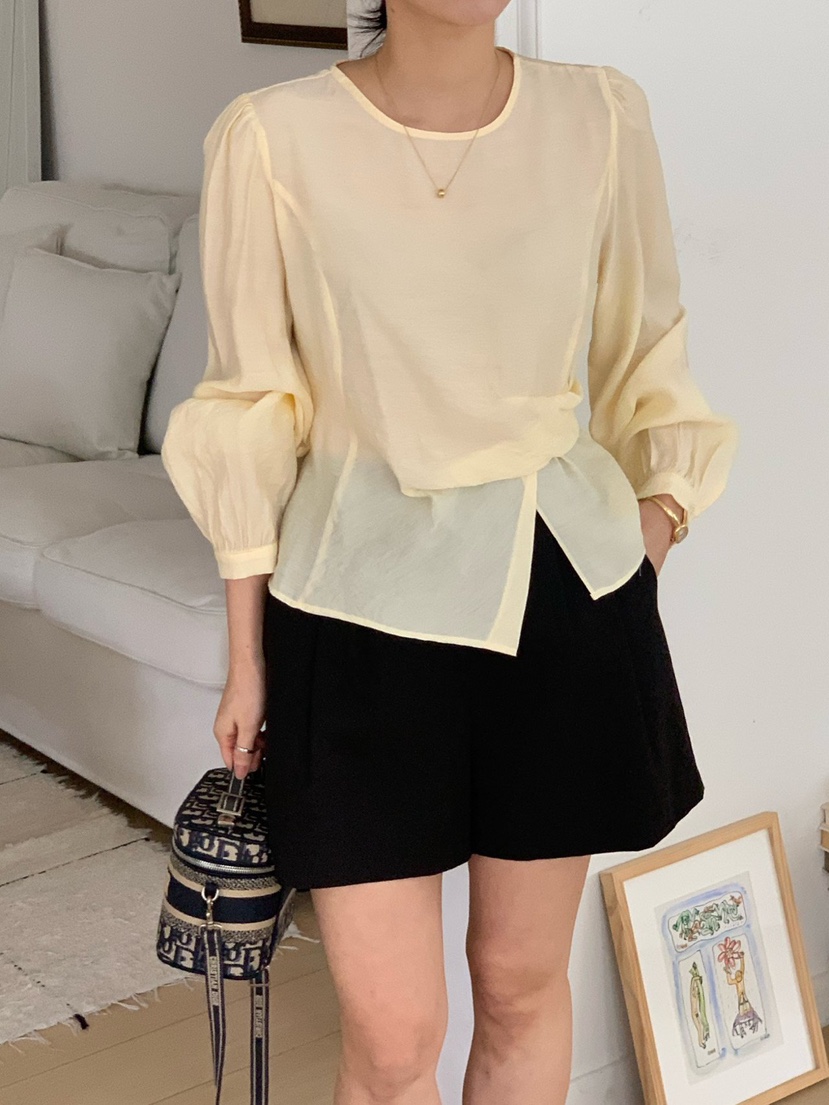 COBALT BLUE東大門代購女裝新款熱賣職業真品襯衫蕾絲衫COBALT BLUE襯衫/蕾絲衫圖色2