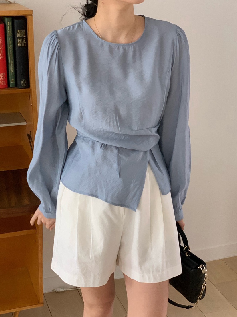 COBALT BLUE東大門代購女裝新款熱賣職業真品襯衫蕾絲衫COBALT BLUE襯衫/蕾絲衫圖色5