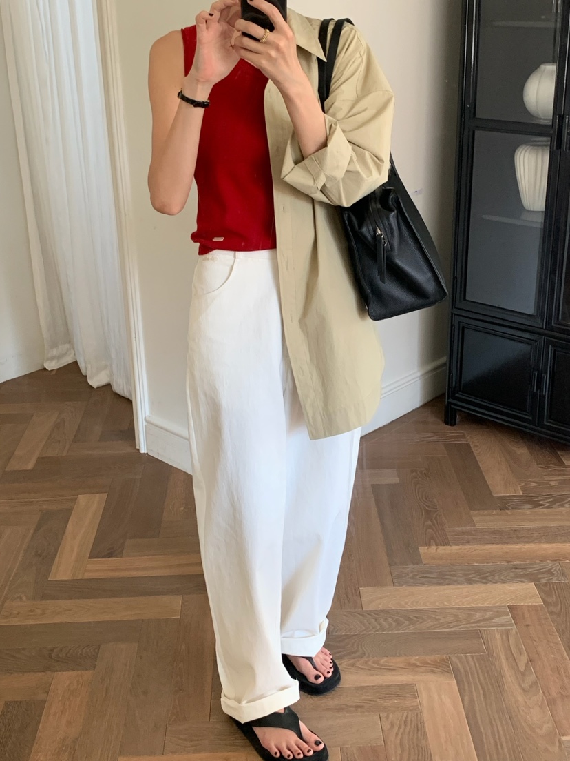 A Flan東大門代購女士新款26春夏休閑真品時尚推薦針織衫AFN/FLAN EDITION針織衫