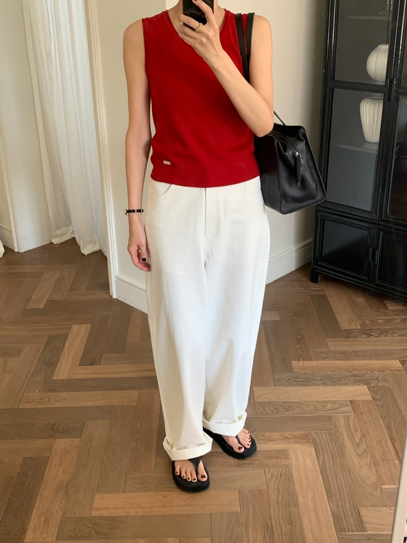 A Flan東大門代購女士新款26春夏休閑真品時尚推薦針織衫AFN/FLAN EDITION針織衫