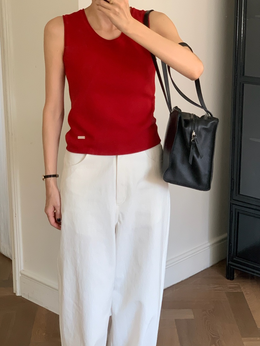 A Flan東大門代購女士新款26春夏休閑真品時尚推薦針織衫AFN/FLAN EDITION針織衫