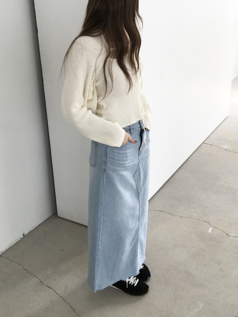 LEGACY韓國直郵女裝新品時尚針織衫不含內搭棉質短款開衫LEGACY針織衫