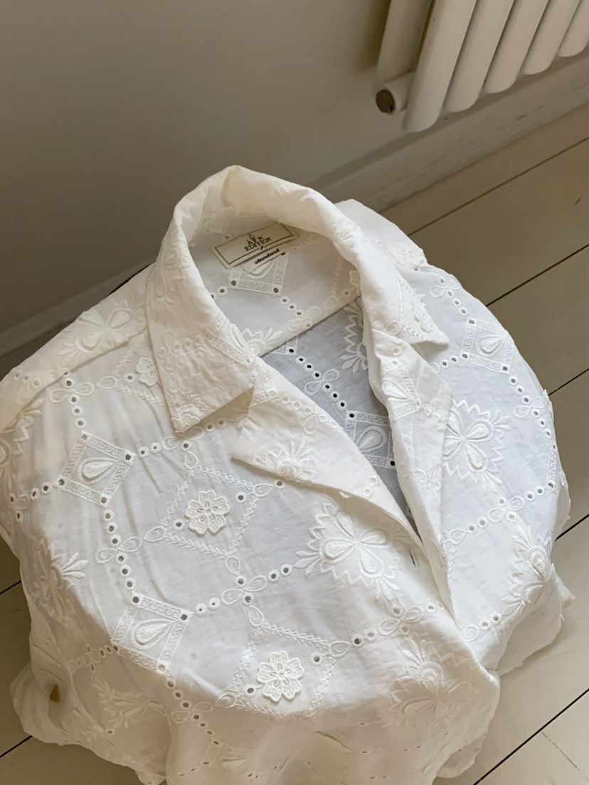 A Flan東大門實拍女士新品真品熱賣休閑26春夏襯衫蕾絲衫AFN/FLAN EDITION襯衫/蕾絲衫